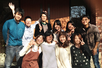 神石高原町の小野の地域おこしを目的とした大学生グループを結成。