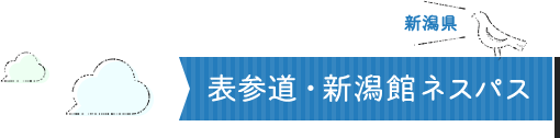 新潟県 表参道・新潟館ネスパス