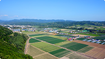 北海道三笠市の風景写真