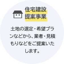 住宅建設 提案事業