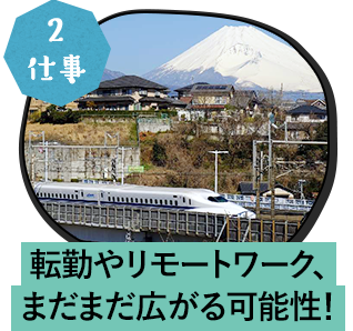 転勤やリモートワーク、まだまだ広がる可能性！