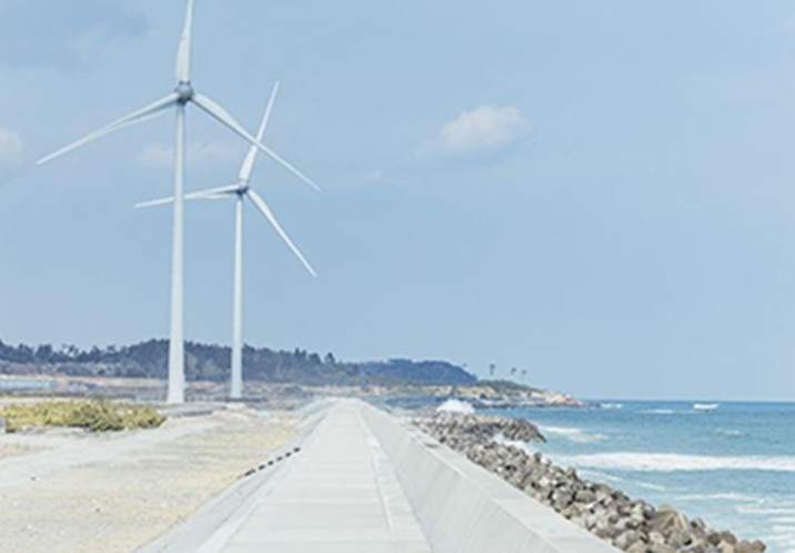 海岸沿いの風景