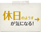 休日のようすが気になる！