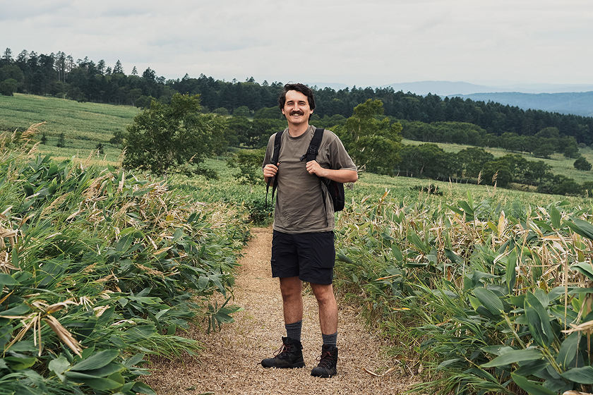 北海道北見市で地域おこし協力隊として地域の物語や文化を取材し情報発信を行うジャスティンさん
