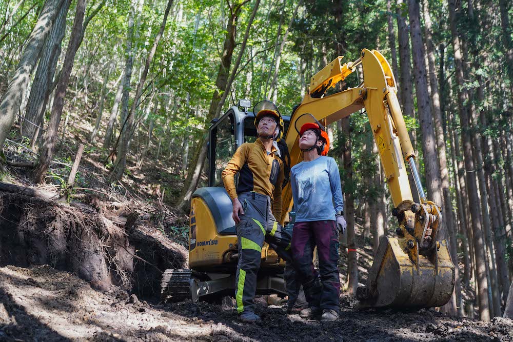 地域の山を育て次世代へつなぐ持続可能な林業を実践する岩手県一関市の地域おこし協力隊