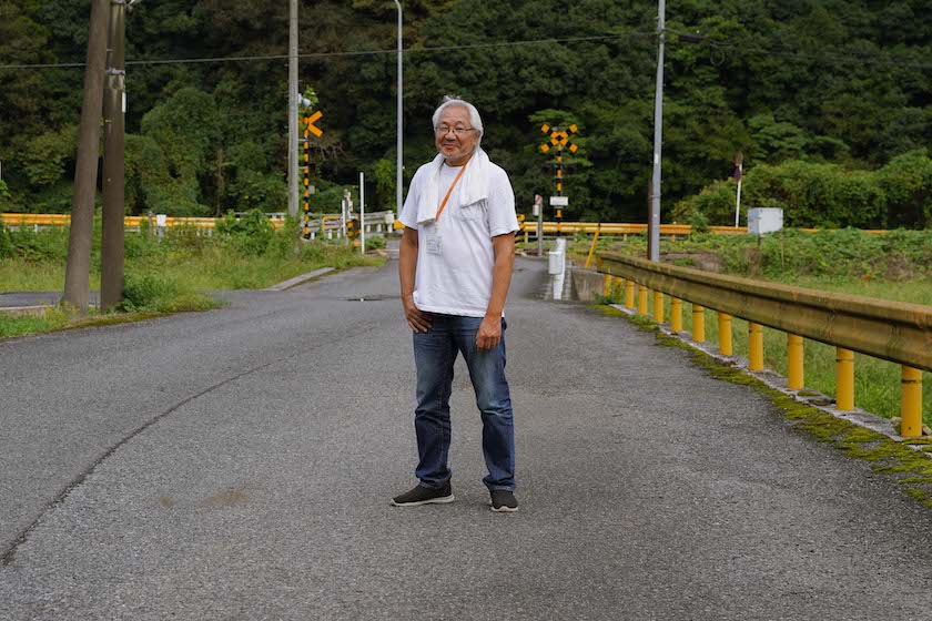 山口県山陽小野田市川上地区で地域プロモーションに取り組む地域おこし協力隊の林茂夫さん