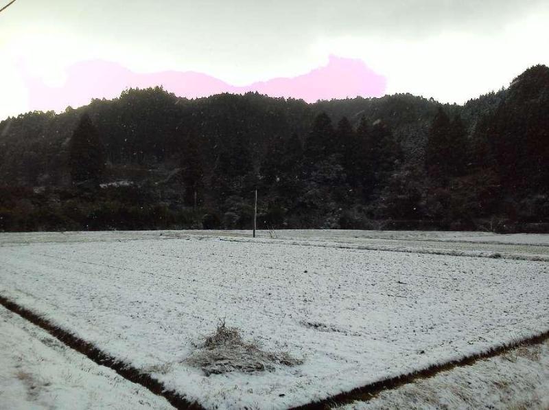 三瀬の冬景色