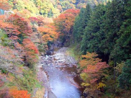 秋の秋川