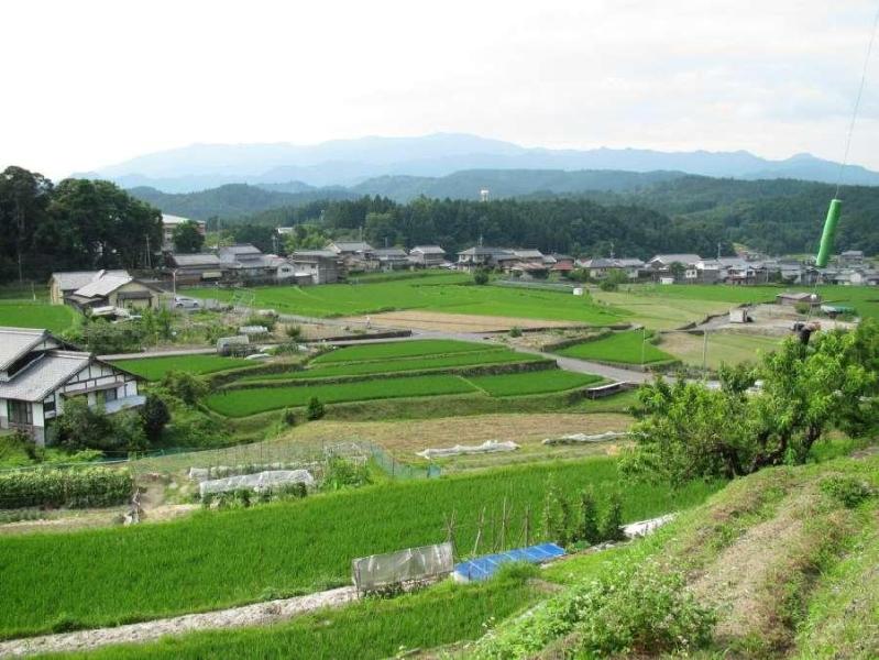 吉野町山口地区の風景