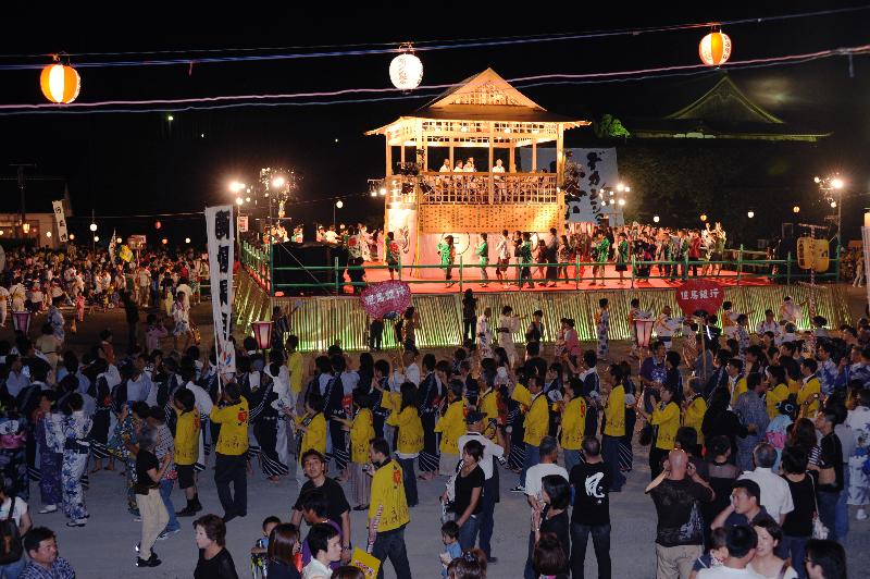 兵庫県の盆踊りデカンショ祭り