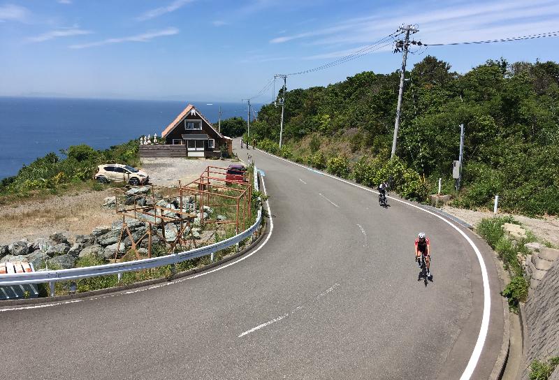 有田みかん海道でサイクリング