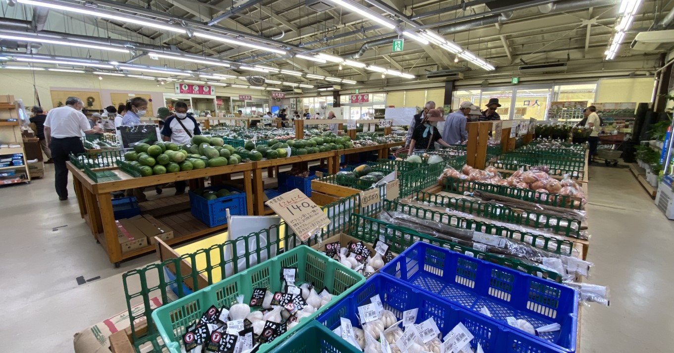 道の駅ごか直売所