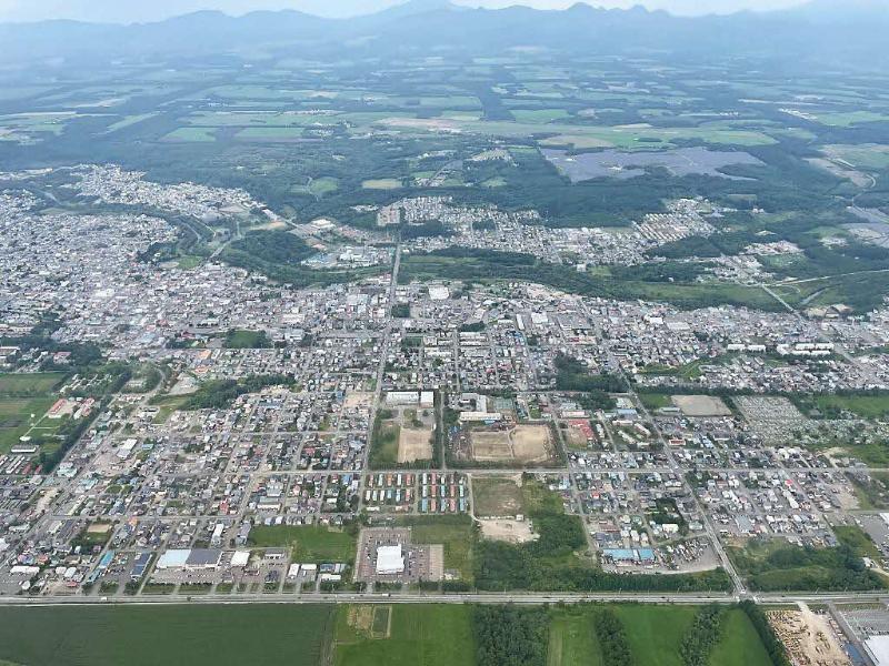 なかしべつ町市街地
