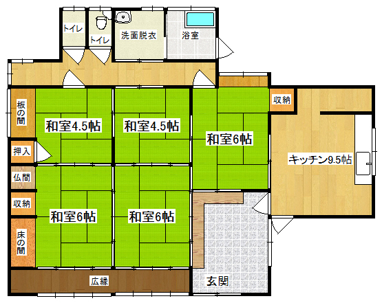 detached 宇目大字重岡