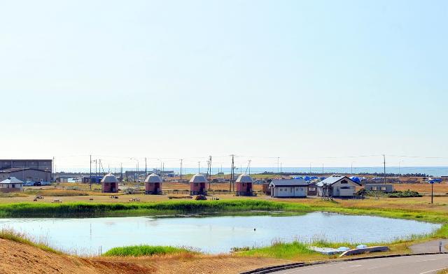 町の観光拠点「鏡沼海浜公園」