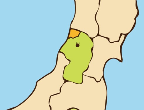 山形のおでこ