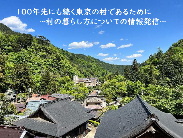 檜原村の風景